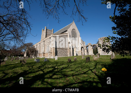 Orford, St. Bartholomäus-Kirche Stockfoto