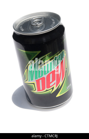 Mountain Dew trinken kann Stockfoto