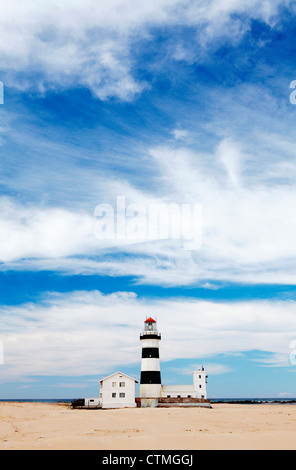 Leuchtturm von Cape Recife, Port Elizabeth, Provinz Ostkap in Südafrika Stockfoto