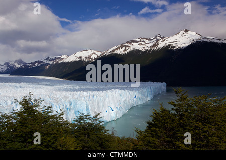 Blick von den Promenaden der Perito-Moreno-Gletscher, Parque Nacional Los Glaciares, El Calafate, Patagonien Argentinien Südamerika Stockfoto