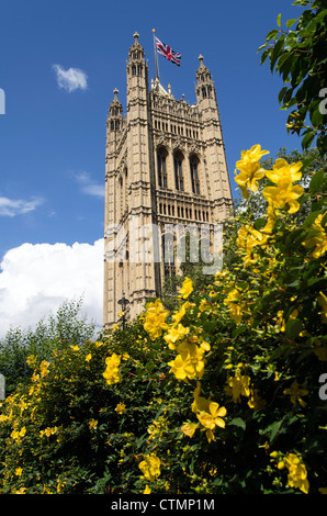 Der Victoria Tower - London, England Stockfoto