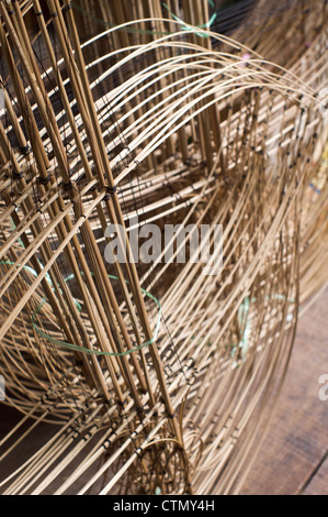 Stapel von Bildern der Wau. Wau ist eines der nationalen Symbole von Malaysia, ein traditionelles Handwerk. Stockfoto