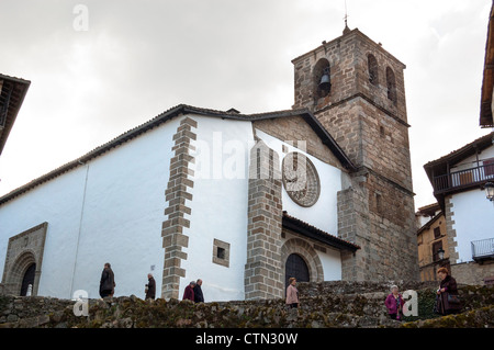 Ntra. Interessenkollision De La Asunción Kirche in Candelario, Spanien, Europa Stockfoto