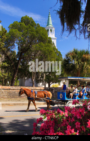 Kirche St. Helenas, Beaufort, South Carolina, USA Stockfoto