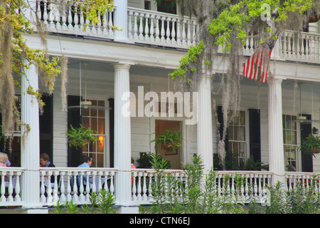 Rhett House Inn, Altstadt, Beaufort, South Carolina, USA Stockfoto