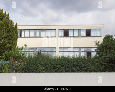 Weissenhof Siedlung Musterhäuser erbaut 1927 für die moderne Architektur-Ausstellung in Stuttgart Stockfoto