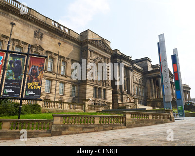 Museum der Welt auf William Brown Street in Liverpool UK Stockfoto