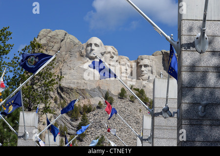 Mount Rushmore National Memorial in South Dakota Stockfoto