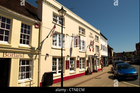 Das Crown Hotel, Emsworth, West Sussex. Stockfoto