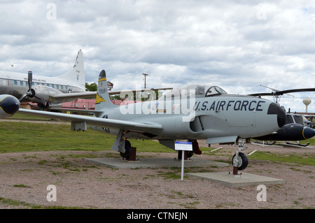 South Dakota Air and Space Museum in Ellsworth AFB in Rapid City Stockfoto