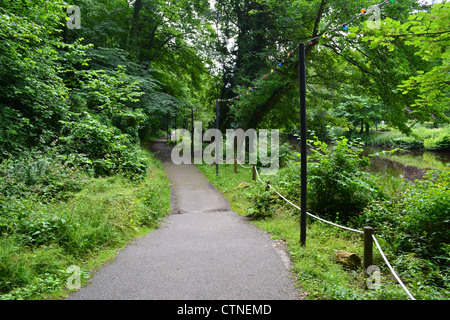 Weg der Liebe. Stockfoto