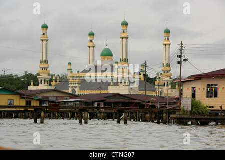 Kampong Ayer, Bandar Seri Begawan, Brunei, Südost-Asien Stockfoto