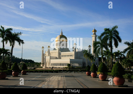 Sultan Omar Ali Saifudding Moschee, Bandar Seri Begawan, Brunei, Südost-Asien Stockfoto