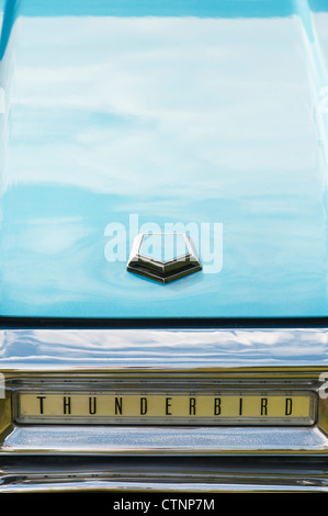 Ford Thunderbird-front-End. Klassische amerikanische T-bird Stockfoto