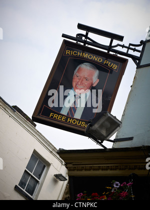 Richmond Pub Schild in Liverpool UK Stockfoto