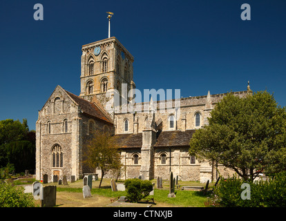 St Mary de Haura Church, Shoreham auf dem Seeweg. Stockfoto