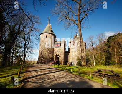 Castell Coch (rotes Schloss) Tongwynlais, Wales, UK Stockfoto