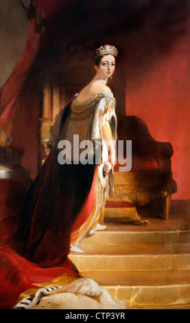 Königin Victoria von England 1838 Thomas Sully US Vereinigte Staaten von Amerika Stockfoto