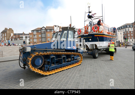 Margate Rettungsboot ins Leben gerufen, Margate, Kent, england Stockfoto