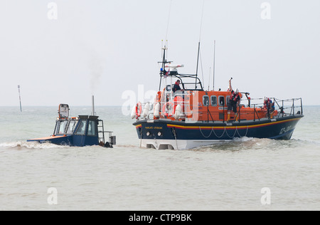 Margate Rettungsboot ins Leben gerufen, Margate, Kent, england Stockfoto