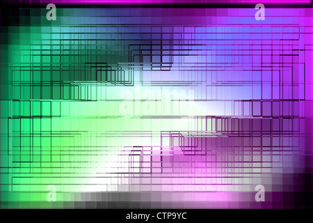 Abstrakte futuristisches Design Hintergrund Stockfoto