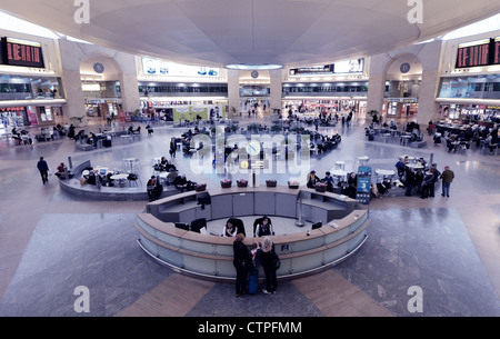 Ben Gurion Flughafen in Tel Aviv, Israel. Es ist Israels größte mit über 13 Millionen Passagiere im Jahr 2011. Stockfoto