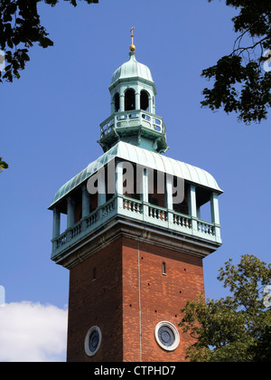 Carillon Tower War Memorial, Queens Park, Loughborough, Leicestershire, England, Vereinigtes Königreich Stockfoto