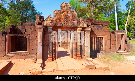 Banteay Srey Tempel in Kambodscha Stockfoto