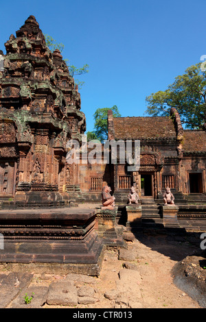 Banteay Srey Tempel in Kambodscha Stockfoto