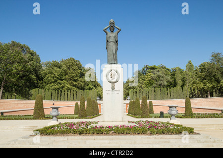 Parque del Retiro in Madrid, Spanien Stockfoto