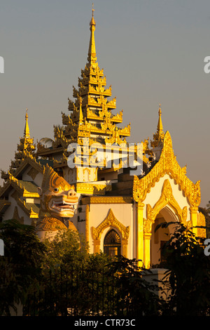 Shwedagon Pagode in Yangon, Myanmar Stockfoto