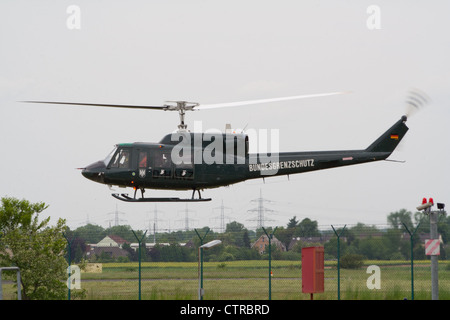 Bundesgrenzschutz (bundesgrenzschutz) Hubschrauber Stockfoto