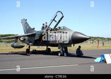 German Air Force Tornado Kampfjet Stockfoto