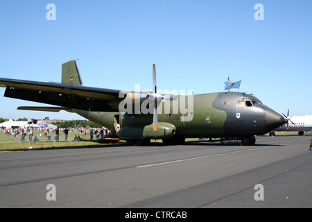 Deutsche Luftwaffe C-160 Transall cargo Plane Stockfoto