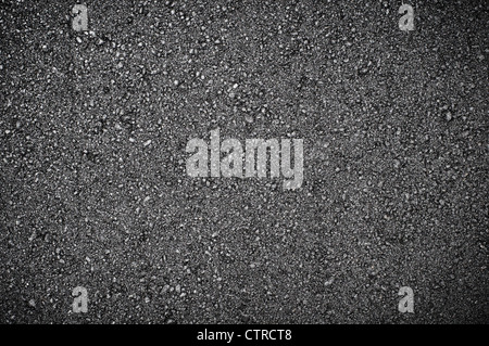 Foto von grauen asphaltierten Oberfläche Hintergrund. Nahaufnahme Stockfoto