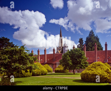 Mittelalterliche Armenhäuser, Abingdon-on-Thames, Oxfordshire Stockfoto