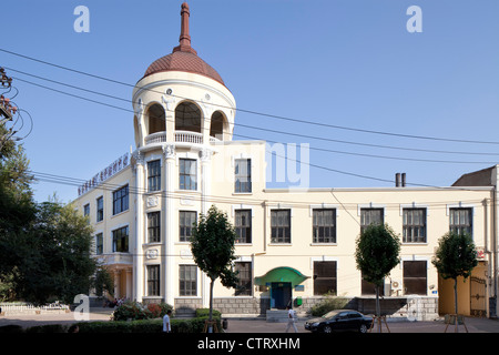 Die Architektur von Harbin zeigt eine einzigartige Kombination aus orientalischen und europäischen architektonischen Stilrichtungen. Die Stadt ist gut Stockfoto