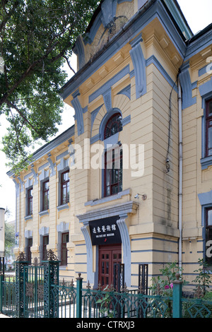 Die Architektur von Harbin zeigt eine einzigartige Kombination aus orientalischen und europäischen architektonischen Stilrichtungen. Die Stadt ist gut Stockfoto