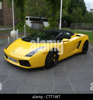 Lamborghini Gallardo Supersportwagen Stockfoto