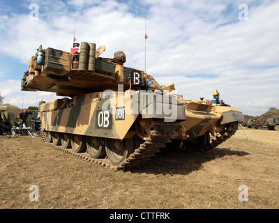 Häuptling MkII der Royal Scots Dragoon Guards Stockfoto