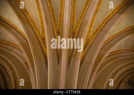 Sterling Memorial Library an der Yale University New Haven Stockfoto