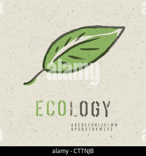 Ökologie-Hintergrund Stockfoto