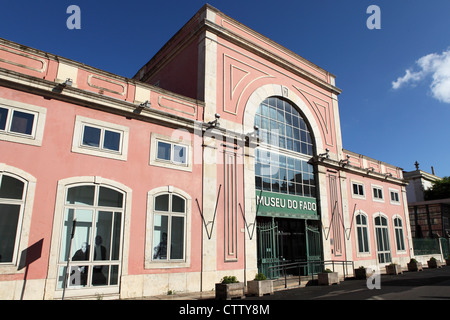 Das Museum des Fado (Museu Do Fado) im Stadtteil Alfama, Lissabon, Portugal. Stockfoto