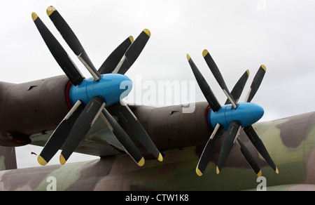 Antonow An-22 "Antaeus" (die internationale Luft-und Salon MAKS-2009) Stockfoto