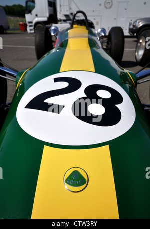 Lotus 33 in Brands Hatch während Masters Historic Racing Series 2012 Stockfoto