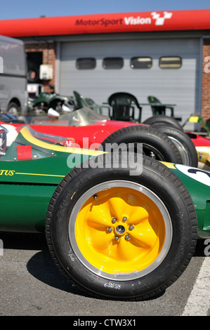 Lotus 33 in Brands Hatch während Masters Historic Racing Series 2012 Stockfoto