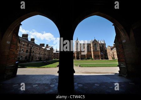 Keble College in Oxford University UK Stockfoto