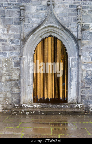 Ballintubber Abbey im County Mayo, Irland. Masse wurde hier kontinuierlich seit über 700 Jahren gefeiert. Stockfoto