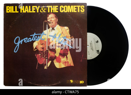 Bill Haley und die Kometen-album Stockfoto