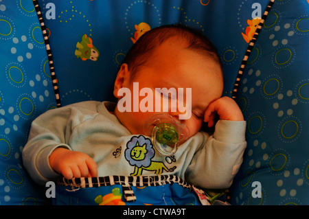 Ein schlafendes baby Stockfoto